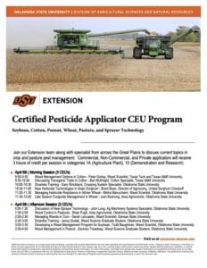 Certified Pesticide Applicator CEU Program – ODAFF