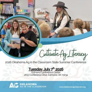 Cultivate Ag Literacy - 2026 Oklahoma Ag in the Classroom Summer Conference